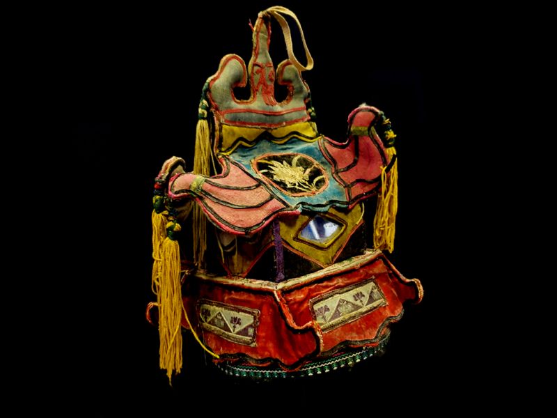 Old Chinese ethnic Headdress - Chinese pagoda 3