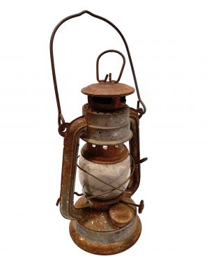 Old chinese Safety Lamp