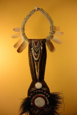 Old Indonesian Tribal Necklace - Rhinoceros hornbill