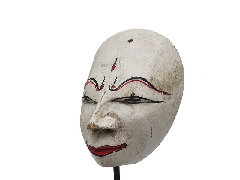 Old Java mask (50 years) - White 2