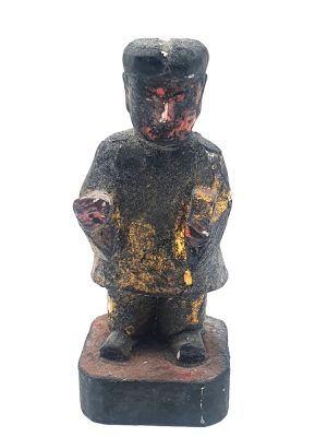 Old reproduction - Small Chinese votive statue - The Child Emperor