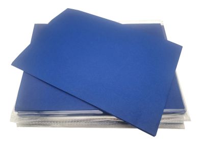 Pouch of 20 sheets for calligraphy A4 format - Navy blue - Quality A+