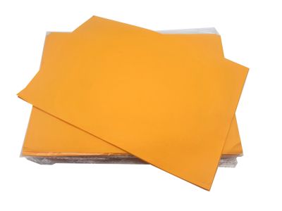Pouch of 20 sheets for calligraphy A4 format - Yellow - Quality A+