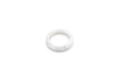 Ring in White Jade - Size 6,5