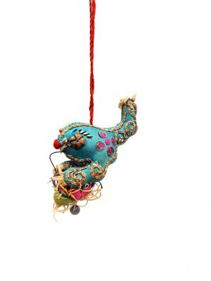Shanxi old embroidery Toad