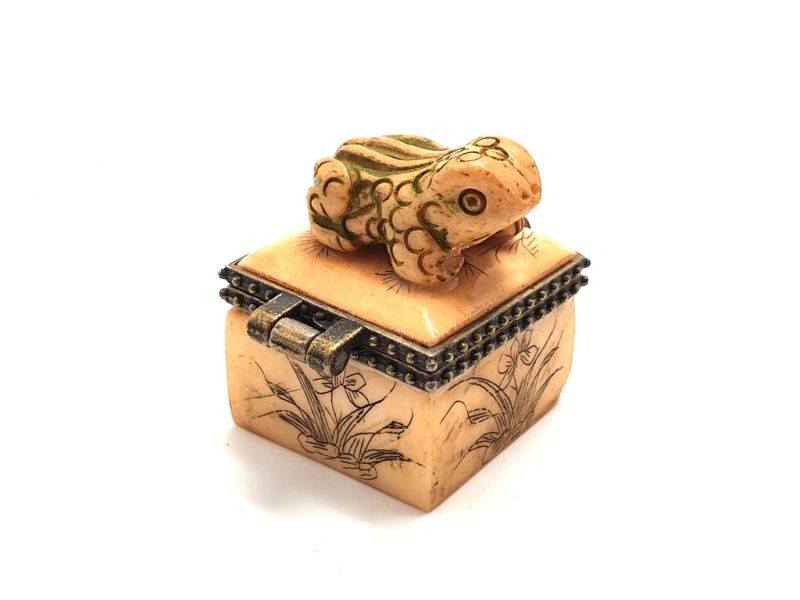 Small bone box Frog 3