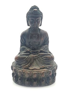 Small Brass Statue - Burmese Buddha