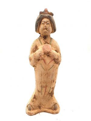Tang terracotta statue - Court Lady - Fat Lady