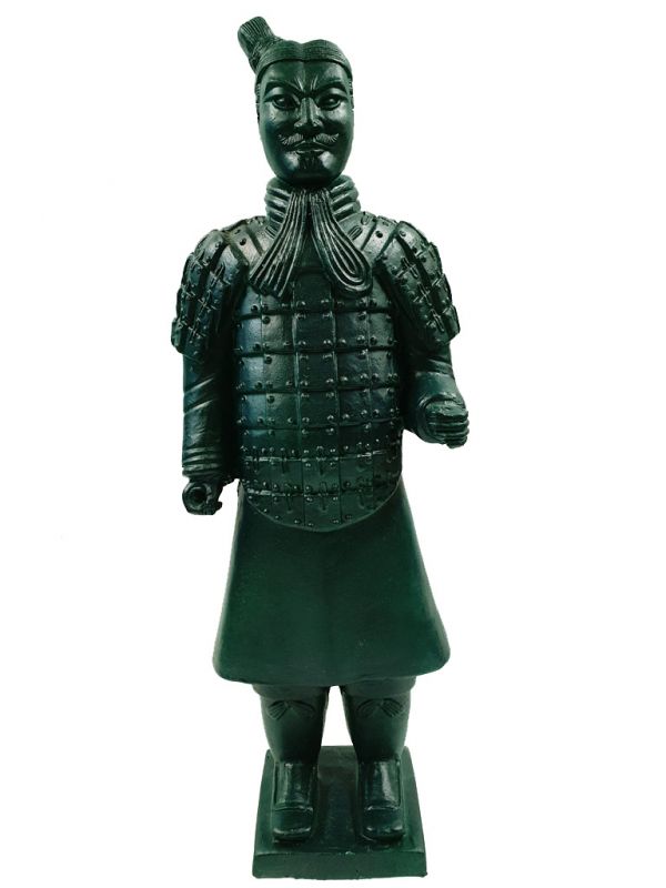 Terracotta Warrior - Modern Version - Dark green 1