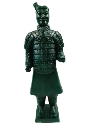 Terracotta Warrior - Modern Version - Dark green