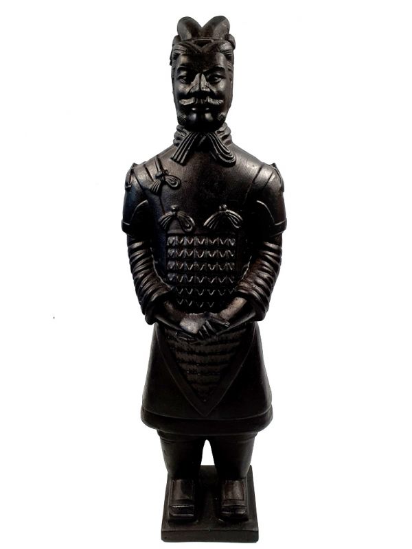 Terracotta Warrior - Terracotta army - Modern Version - Black