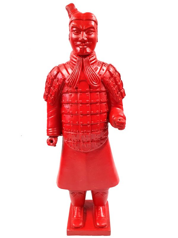 Terracotta Warrior - Terracotta army - Modern Version - Imperial Red 1