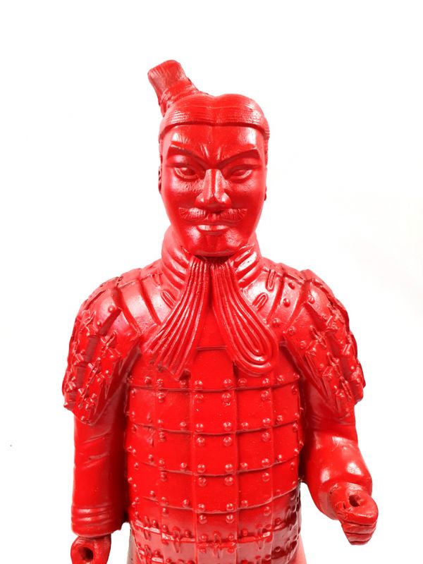 Terracotta Warrior - Terracotta army - Modern Version - Imperial Red 2