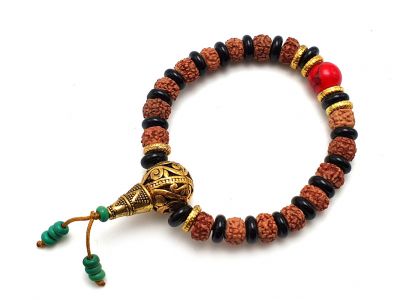 Tibetan Jewelry - Mala bracelet - Buddhism