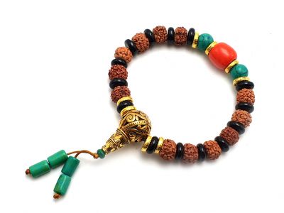 Tibetan Jewelry - Mala bracelet - Tibet