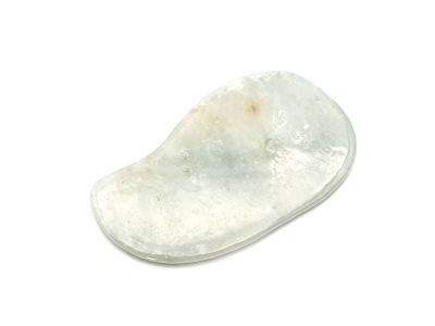 Traditional Chinese Medicine - Gua Sha en Jade - Spotted very light green