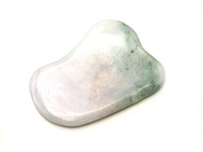 Traditional Chinese Medicine - Gua Sha en Jade - White and Green