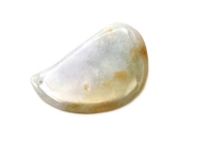 Traditional Chinese Medicine - Gua Sha en Jade - White spotted