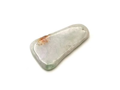 Traditional Chinese Medicine - Mini Gua Sha en Jade - White spotted